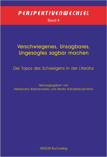 Verschwiegenes, Unsagbares, Ungesagtes sagbar machen